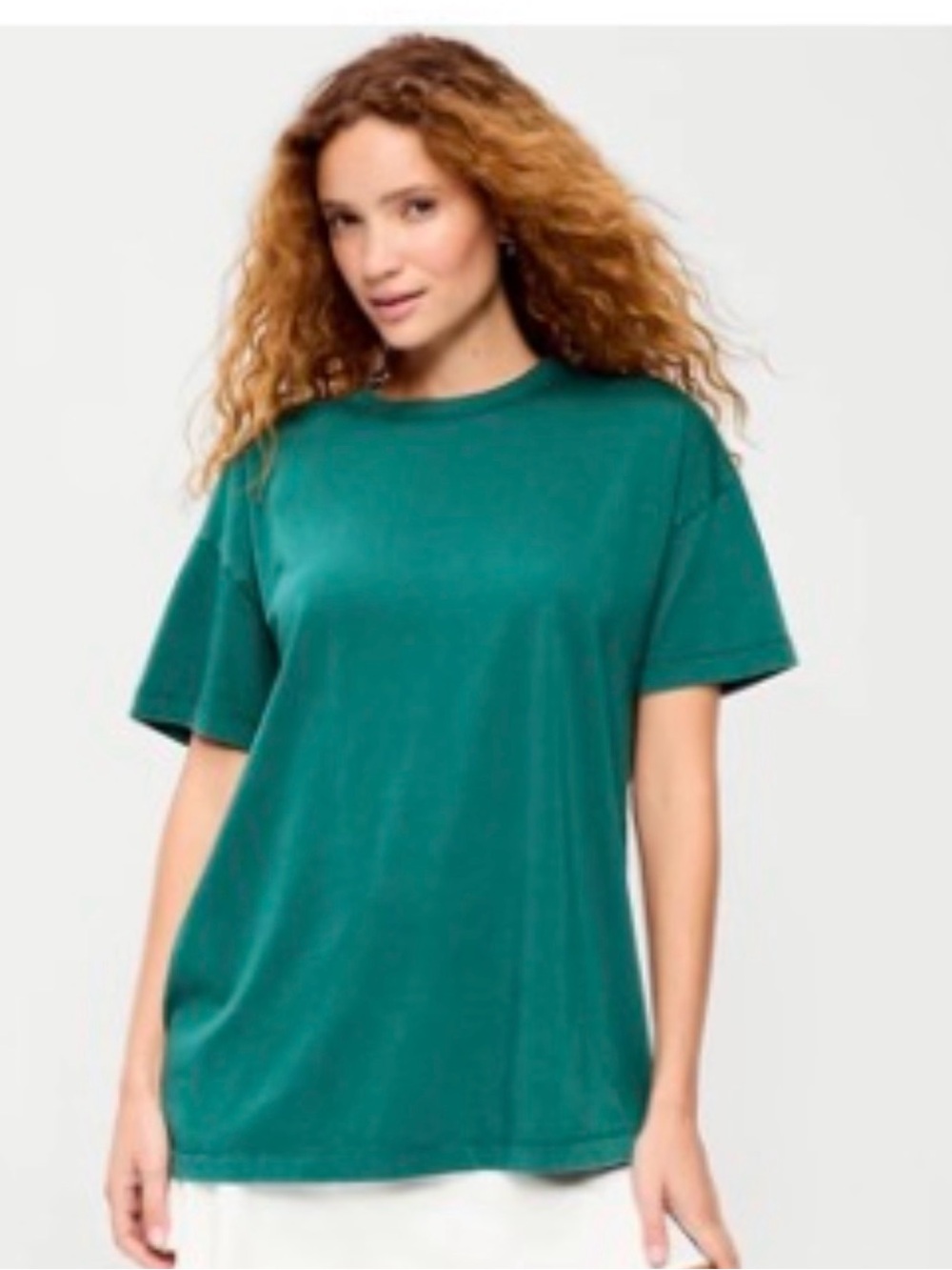 NWT Old Navy XL petite Oversized tunic t-shirt in color deep lagoon